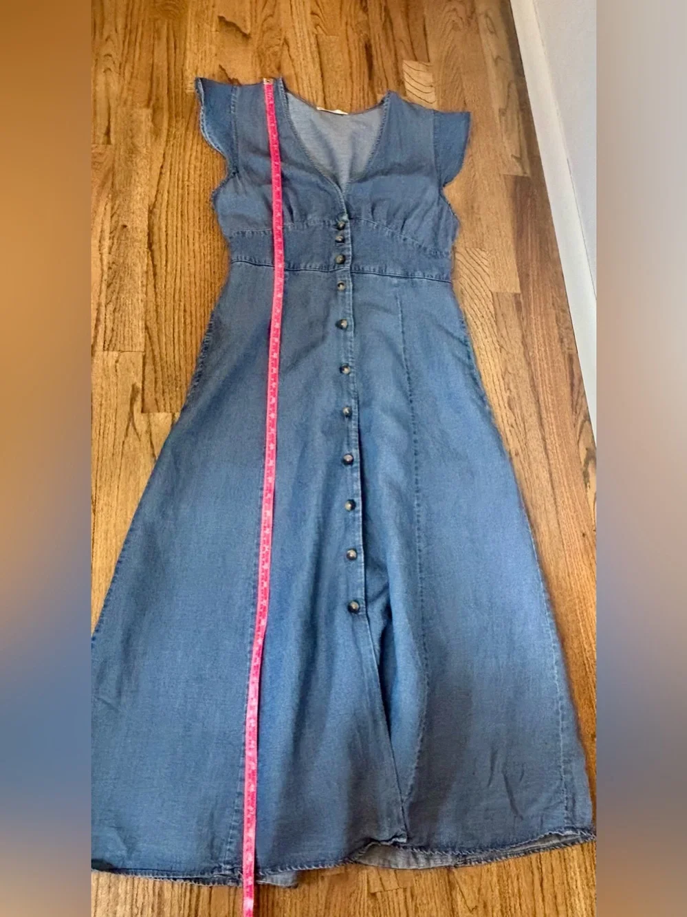 Marine Layer Camila Dress in Light Blue - Picture 7 of 12